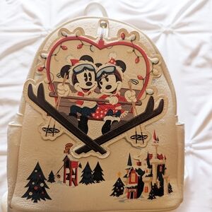 Disney Loungefly Winter Ski Mini backpack